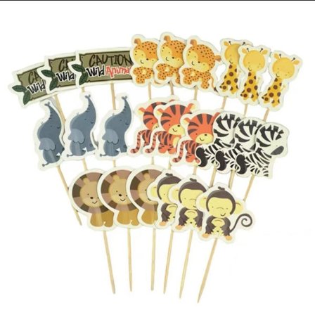 Bursdag Topper Kake Toppers Toppers Sett