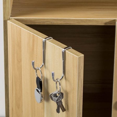 Badeværelse rustfrit stål krog fri stansning dobbelt S-form krog