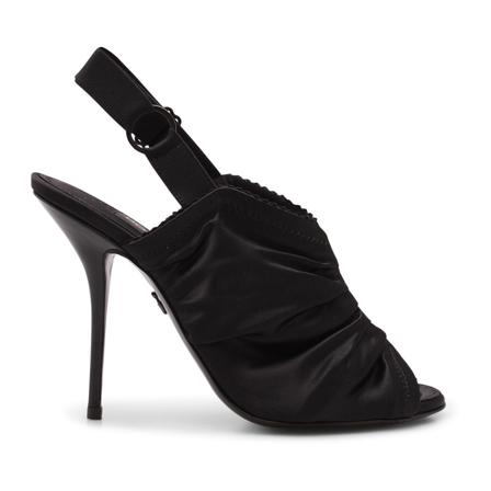 Dolce & Gabbana, High Heel Sandals Czarny, Kobieta, Rozmiar: 38 EU