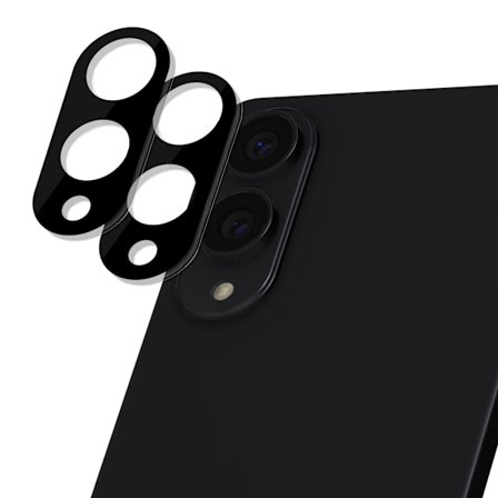 2-Pak Samsung S25 Edge Kameralinsebeskyttelse - Hærdet Glas 9H - Super kvalitet 3D