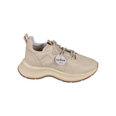 Hogan Sneakers , Beige , Dames , Maat: 41 EU