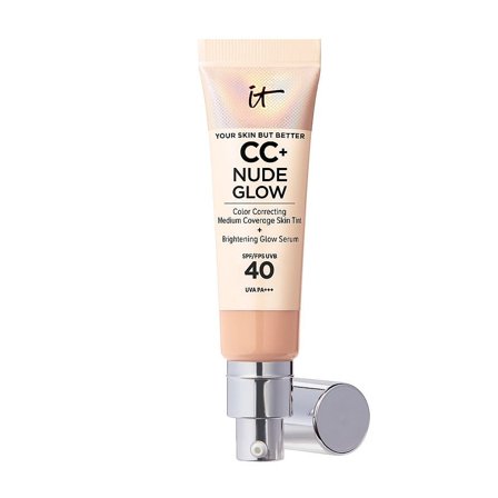 IT Cosmetics CC+ Nude Glow SPF 40 Foundation Neutral Medium, Makeup, Ansigt, Foundation