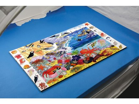 Pussel ``Havet`` - Lyreco - Skola och förskola - Lekmaterial - Pussel - Askpussel