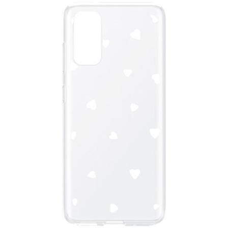 Usync Samsung Galaxy S20 Skal - Hjärtan Transparent
