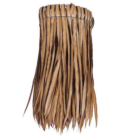 Simuloitu Olkikatto Tekokatto Puistokatto Varjostuskoriste Vaalea Ruskea 100x50cm Light Brown 100x50cm