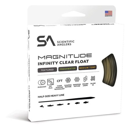 SA Magnitude Infinity Buckskin 10' Clear Tip - #5