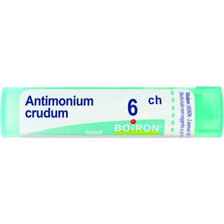Boiron Antimonium Crudum 06Ch Tubo 80 Granuli 4g