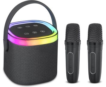 Andersson KEM-D3000 - Fyndvara - Bärbar karaoke-högtalare med två trådlösa mikrofoner