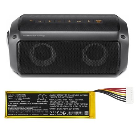 Batteri til højttaler til LG PK3, PK3-N, PK3-N.ABRALLK