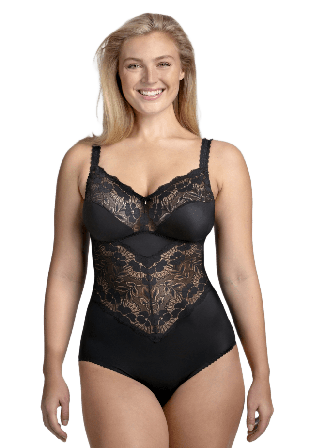 Miss Mary of Sweden Fantastic Flair Body Utan Bygel Bh Dam Svart 75d