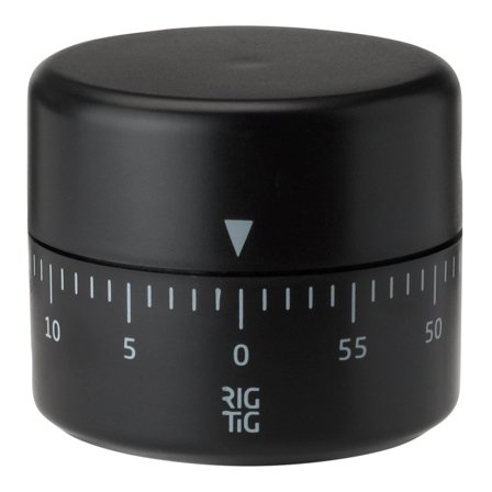 Rig-tig TIME-IT timer, svart | Matlagning > Köksredskap > Äggredskap > Äggklocka | Bagaren och Kocken