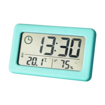 YD005 Mini ohut LCD-lämpötila- ja kosteusmittari (sininen)