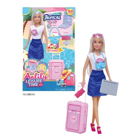 Anlily Docka på Resa