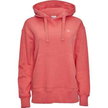 Knowledge Cotton Apparel Women's Daphne Basic Badge Hoodie Women long-sleeved sweaters Pink S