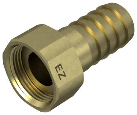 Ezze 2174407 Slangkoppling G10x3/8, invändig gänga Ø 11 mm, Installation