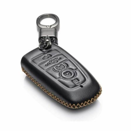 Läderfjärrkontroll för Ford Fusion F150 Explorer Mondeo