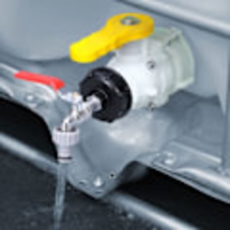 Hane til 1000-liters tanke med S60x6 adapterventil og 3/4-Y-skab (kun hane) -X42-