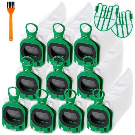 Reservedeler Støvsugerpose Motorbeskyttelsesfiltre for Vorwerk Kobold VB100 FP100 Støvsugertilbehør