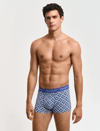 GANT G Pattern Trunk 3-Pack - Blue - S