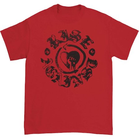 Rise Against Fist Stamp Röd Tee T-shirt