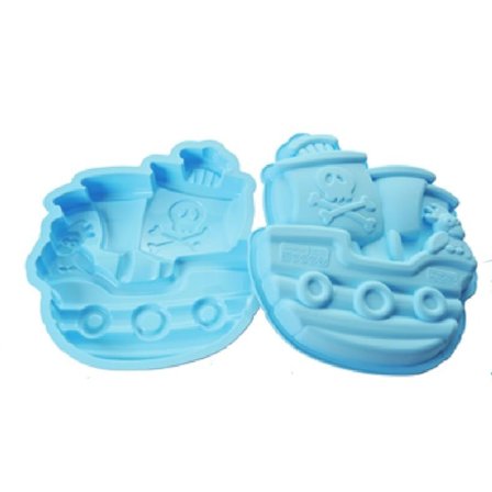 Silikonform Piratskepp Baby Line Silikomart