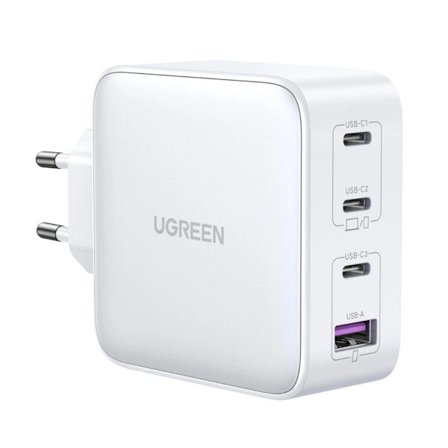 Ugreen Fast charger 3x USB-C / 1xUSB-A, 100W - White