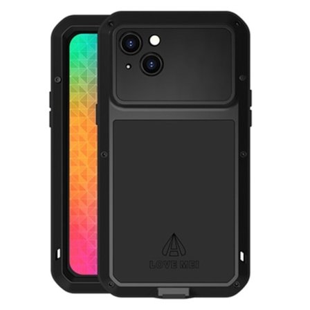 LOVE MEI iPhone 14 Plus skal - Svart