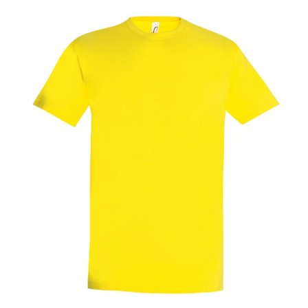 SOLS Imperial Herr T-shirt Kort Ärm Tungvikt M Citron