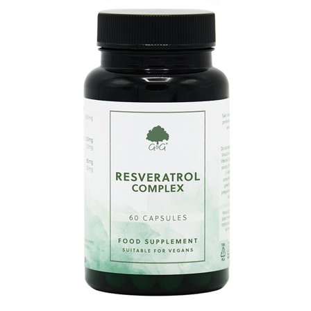 G&G Vitamins Resveratrol Complex 60 kapslar