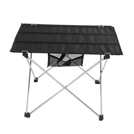 Bærbar stof skrivebord foldbart picnic bord BBQ grill bord udendørs camping picnic (S)