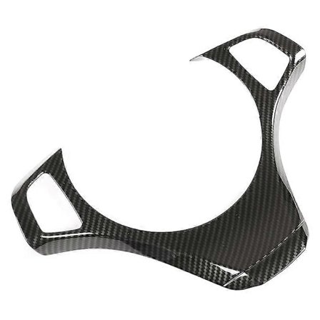 Kolfiber Bil Ratt Dekoration Ram Trim för-BMW X3 E83 2006-2009