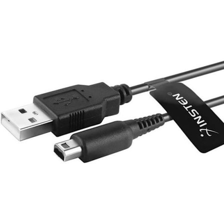 INSTEN Opladekabel USB-port opladning til Nintendo New 3DS XL / New 3DS / 2DS / 3DS / 3DS XL / DSi / DSi XL konsol, 1.