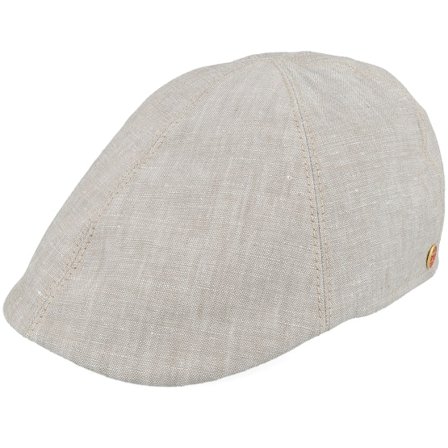 Mayser - Beige - flatcap - Cap - Paddy Leashes Beiget Flat Cap - Hatstore