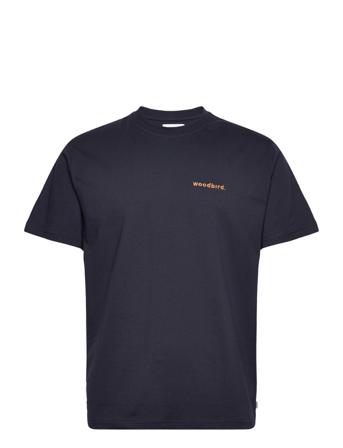 Joon Scription Tee T-shirt Navy Woodbird