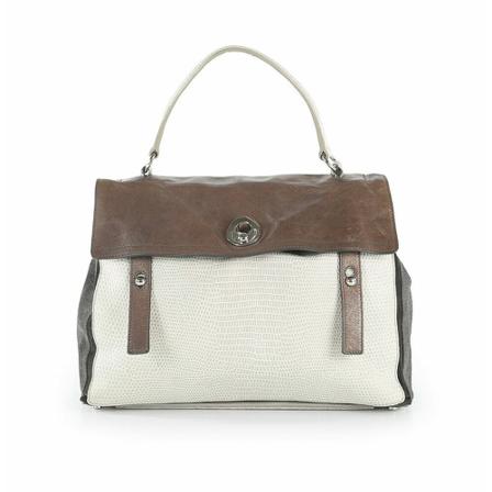 Yves Saint Laurent Vintage HandTass , Beige , Dames , Maat: ONE Size Vintage Tassen
