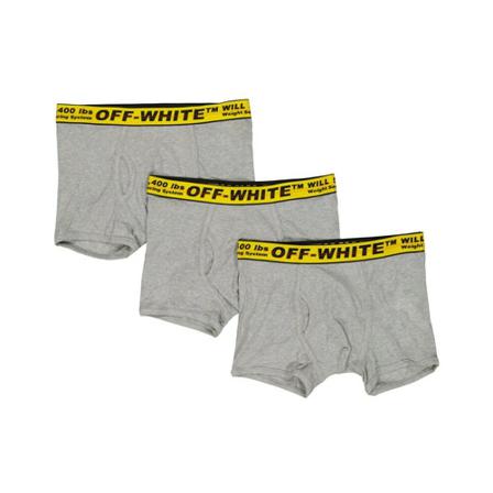 Off White, Bottoms Grijs, Heren, Maat:S