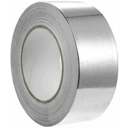 Aluminium Tape til Reparation, Vandtæt og Varmebestandig Klæbemiddel 48mm x 10m (Rulle x 1, Sølv)