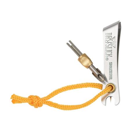DR Slick Nipper w/ Pin File & Knot Tyer 2'' Stainless Steel Satin