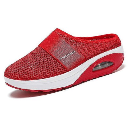 Naisten ilmatyyny kävelykengät ortopediset diabeettiset slip-on tennarit yn0211