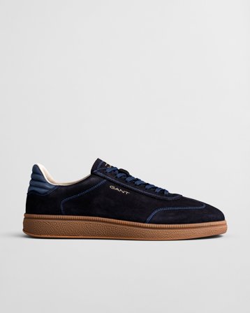 GANT Herren Cuzmo Sneaker aus Veloursleder (44) Blau