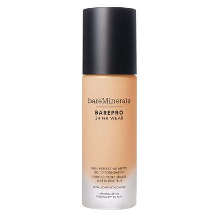 bareMinerals BAREPRO 24 HR WEAR Skin-Perfecting Matte Liquid Foundation Light 20 Warm 30ml - Fondotinta liquido
