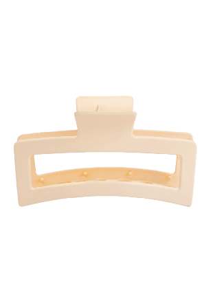 Appear Hårklämma BELLE large square Accessoarer Dam Vit 13CM