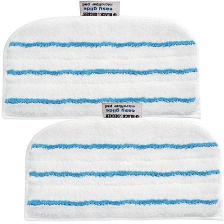 Black + Decker mikrokuituinen höyrymoppausliina (2 kpl, vakio)