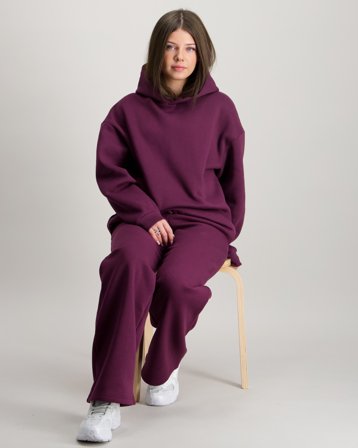 LMTD NLNRENAR LS BRU LOOSE SWEAT W. HOOD Violet Sweats à capuche Garçon - Kids Brand Store