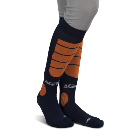 Strümpfe Acerbis Impact Blau/Orange L