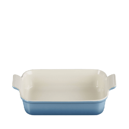 Le Creuset Rektangulär ugnsform Heritage stengods 26 cm Chambray Skålar Blå 2,4L /