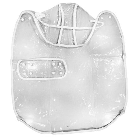 M-pet Hundvalp Transparent Regnkläder Regnrock Husdjur Med Huva Vattentät Jacka Kläder Mjuk Hundregnrock Valp Regnponcho