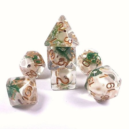 7 kpl / set DND Dice Polyhedral Dice Game Dice