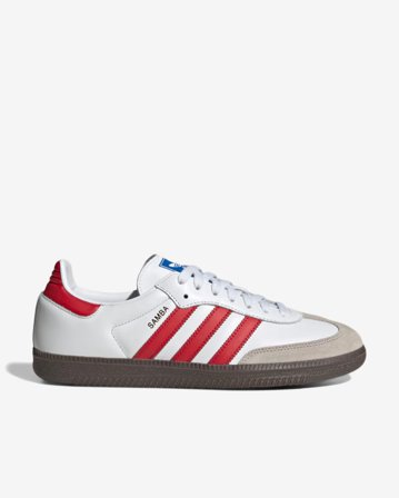 Adidas - Samba OG - White/Red/Gum