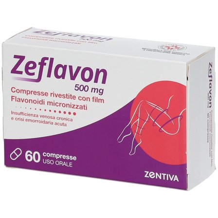 Zeflavon 60 Compresse Rivestite 500mg